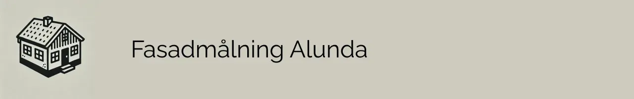 Fasadmålning Alunda