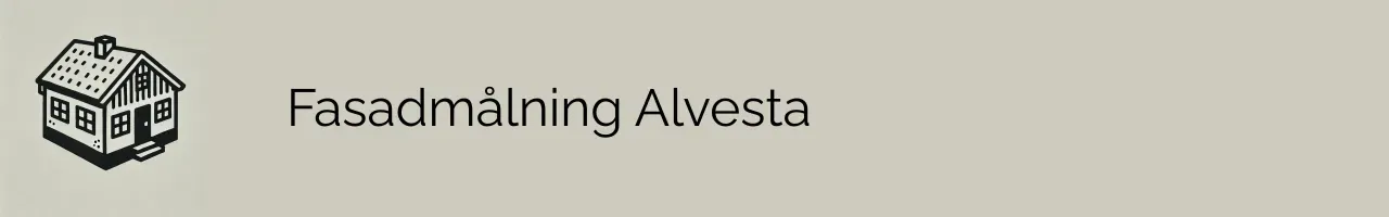 Fasadmålning Alvesta