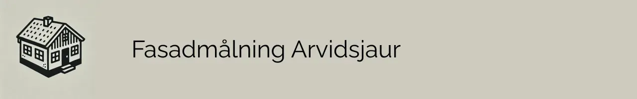 Fasadmålning Arvidsjaur