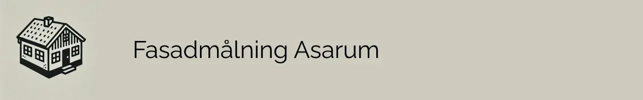 Fasadmålning Asarum