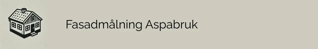 Fasadmålning Aspabruk