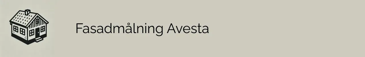 Fasadmålning Avesta