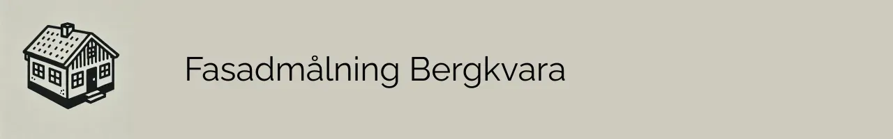 Fasadmålning Bergkvara