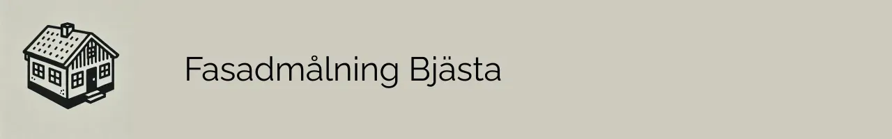 Fasadmålning Bjästa