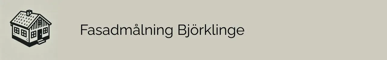 Fasadmålning Björklinge