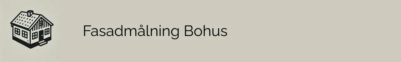 Fasadmålning Bohus