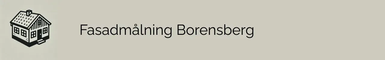 Fasadmålning Borensberg