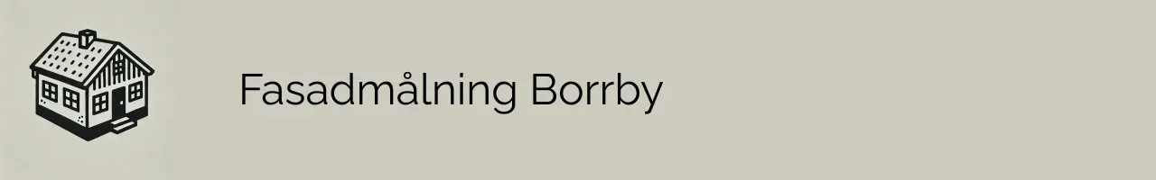 Fasadmålning Borrby