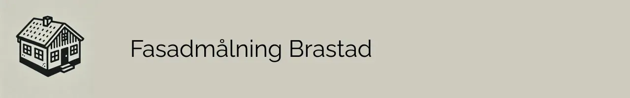 Fasadmålning Brastad