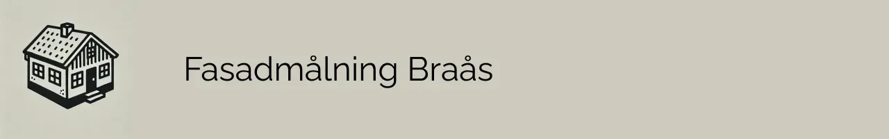 Fasadmålning Braås