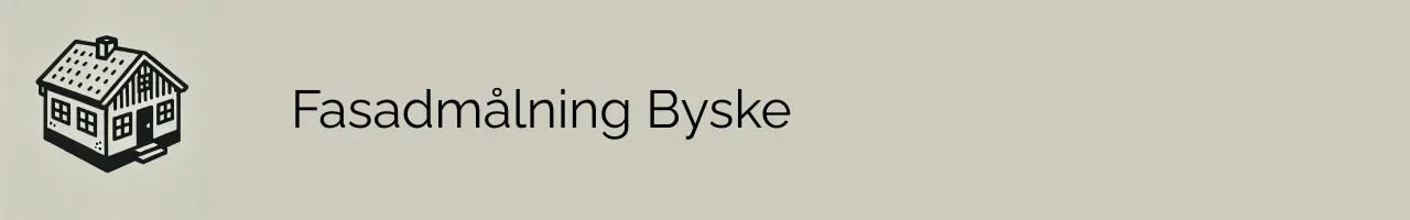 Fasadmålning Byske