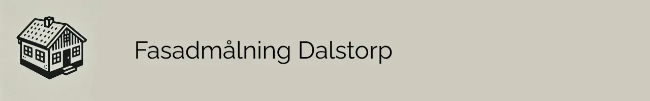 Fasadmålning Dalstorp