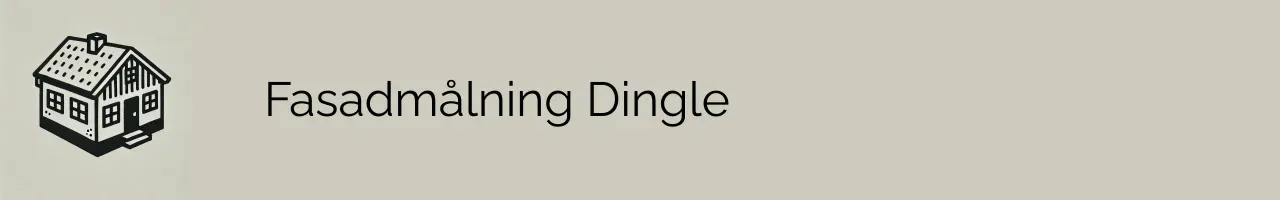 Fasadmålning Dingle