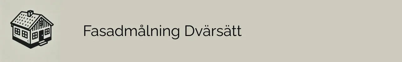 Fasadmålning Dvärsätt