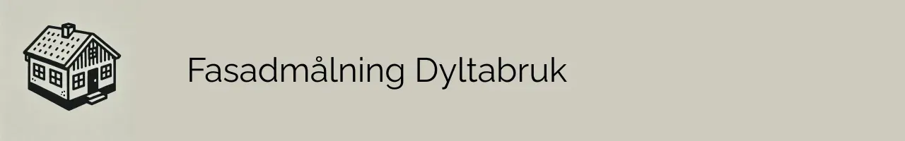 Fasadmålning Dyltabruk