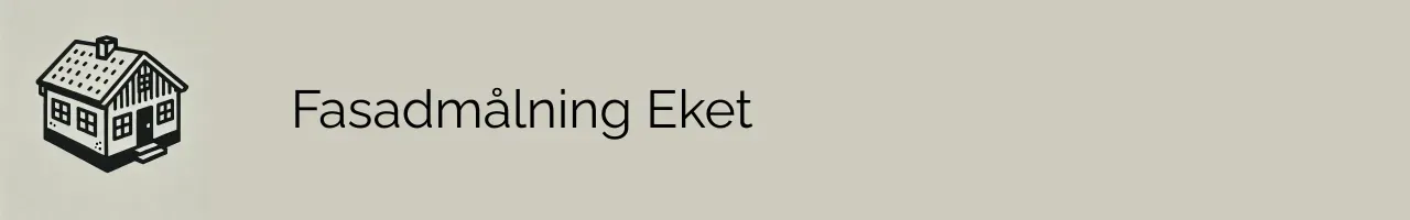 Fasadmålning Eket