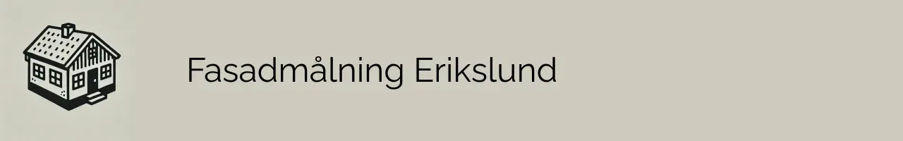 Fasadmålning Erikslund