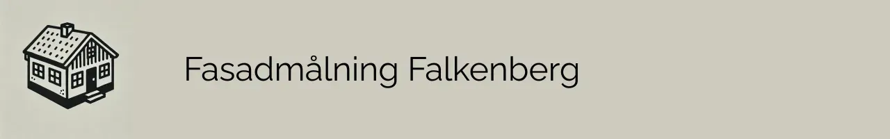 Fasadmålning Falkenberg