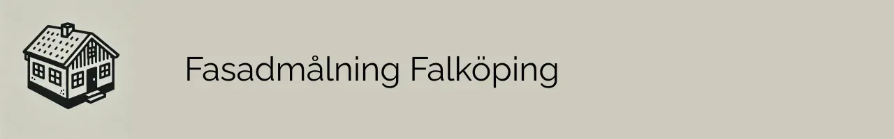 Fasadmålning Falköping