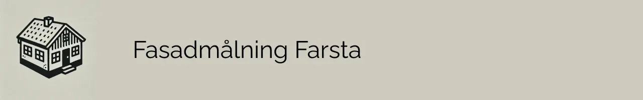 Fasadmålning Farsta