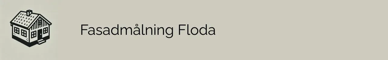 Fasadmålning Floda