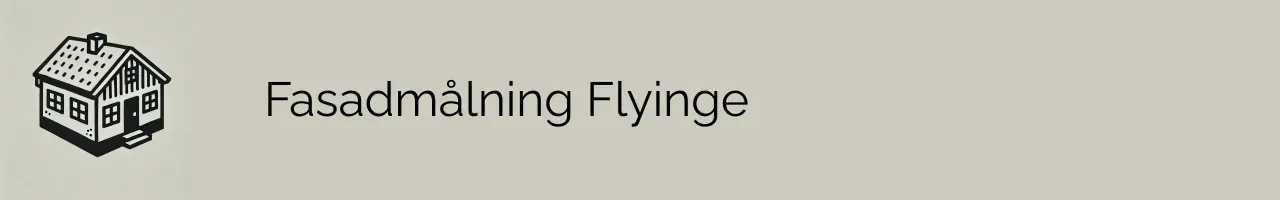 Fasadmålning Flyinge