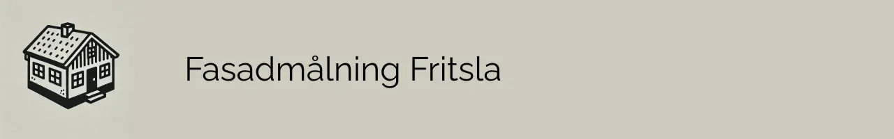 Fasadmålning Fritsla