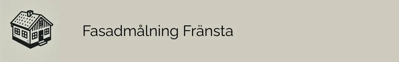 Fasadmålning Fränsta