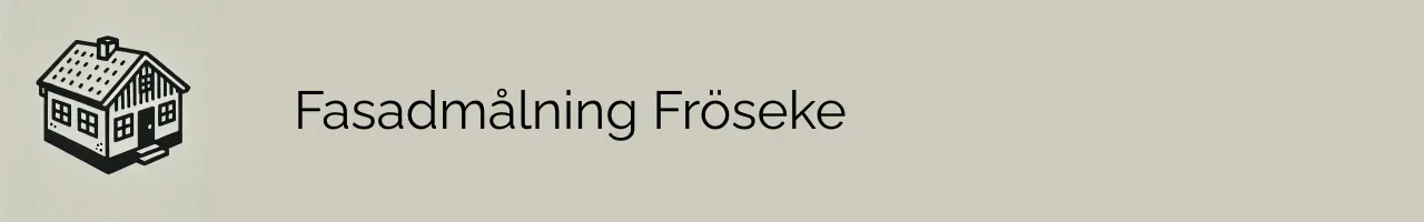 Fasadmålning Fröseke