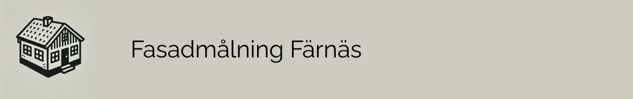 Fasadmålning Färnäs