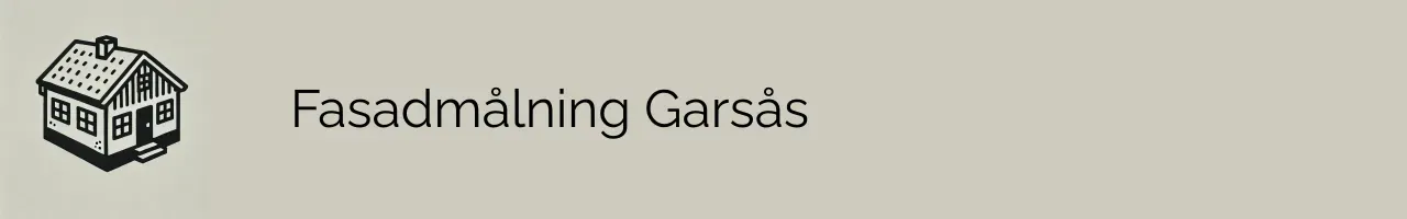 Fasadmålning Garsås