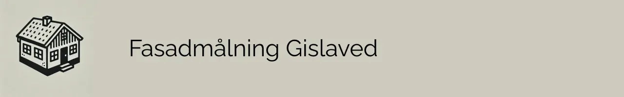 Fasadmålning Gislaved