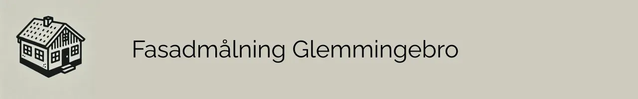 Fasadmålning Glemmingebro