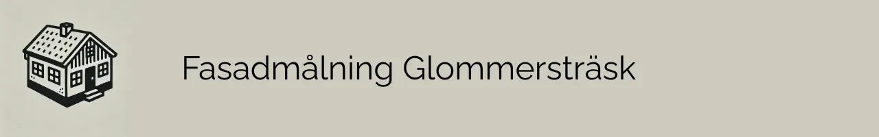 Fasadmålning Glommersträsk