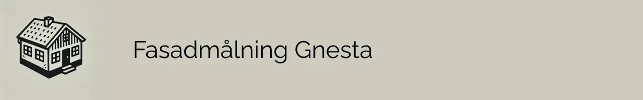 Fasadmålning Gnesta