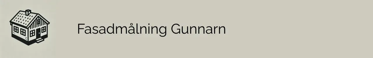 Fasadmålning Gunnarn