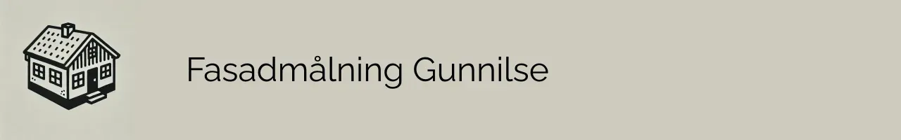 Fasadmålning Gunnilse