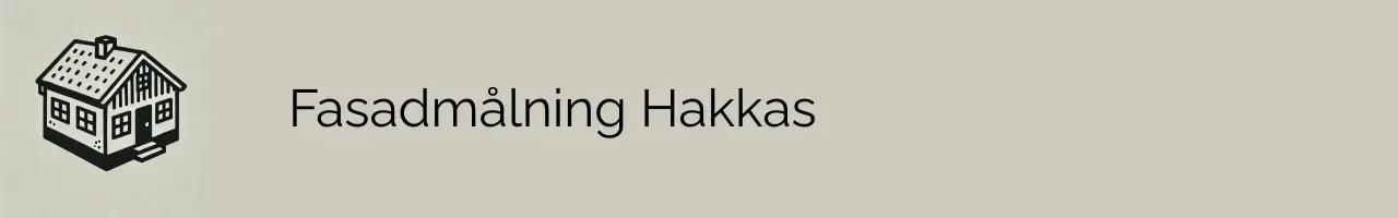 Fasadmålning Hakkas