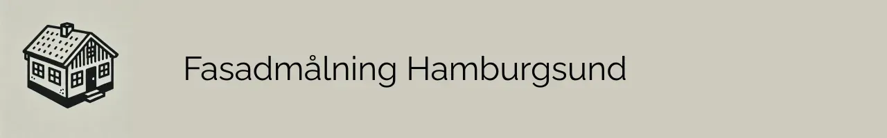 Fasadmålning Hamburgsund