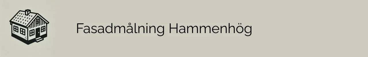 Fasadmålning Hammenhög