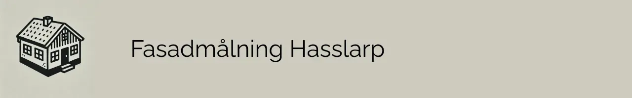 Fasadmålning Hasslarp