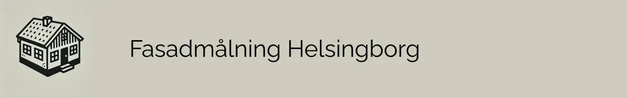 Fasadmålning Helsingborg