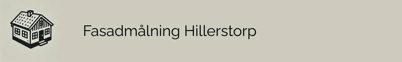 Fasadmålning Hillerstorp