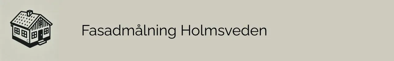 Fasadmålning Holmsveden