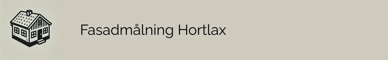 Fasadmålning Hortlax