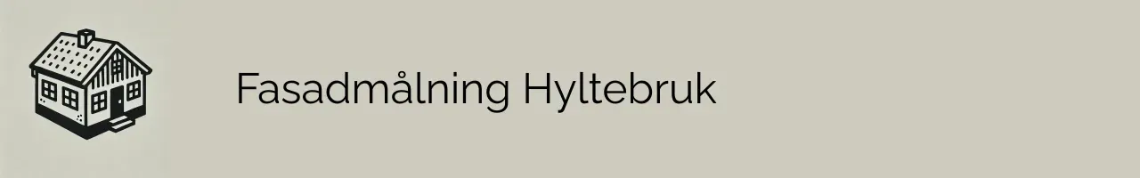 Fasadmålning Hyltebruk