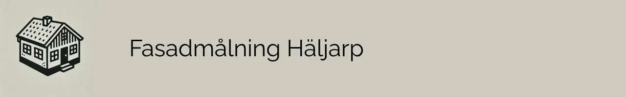 Fasadmålning Häljarp