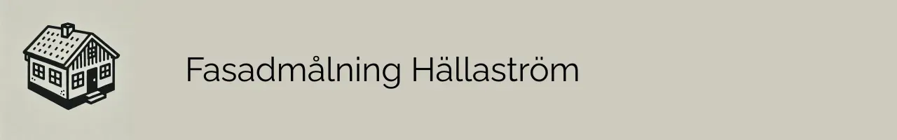 Fasadmålning Hällaström