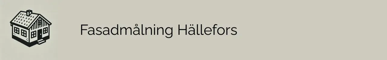 Fasadmålning Hällefors