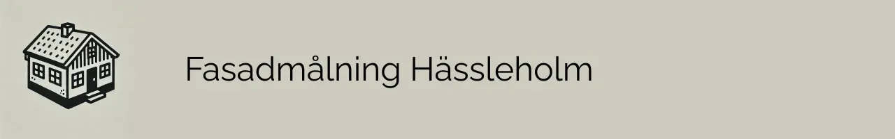 Fasadmålning Hässleholm